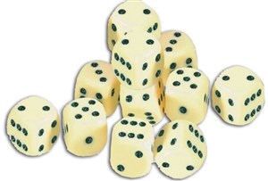 Obrazek Kości do gry 20 sztuk