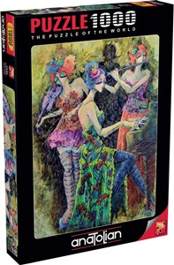 Obrazek Puzzle 1000 Kolorowe Trio