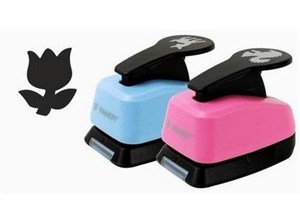 Obrazek Dziurkacz ozdobny 25mm kwiatek MIX