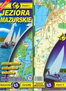 Obrazek Jeziora Mazurskie mapa 1:60 000
