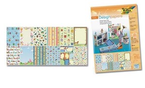Obrazek Blok z motywami A4/12K Dziecko FOLIA PAPER