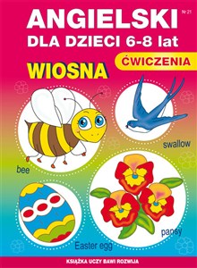 Obrazek Angielski dla dzieci 6-8 lat Wiosna Ćwiczenia