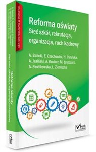 Obrazek Reforma oświaty Sieć szkół rekrutacja organizacja ruch kadrowy + płyta CD