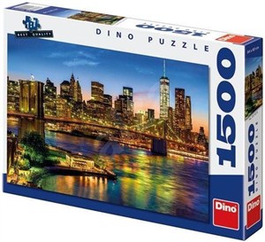 Obrazek Puzzle 1500 Most Brookliński DINO