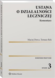 Obrazek Ustawa o działalności leczniczej Komentarz