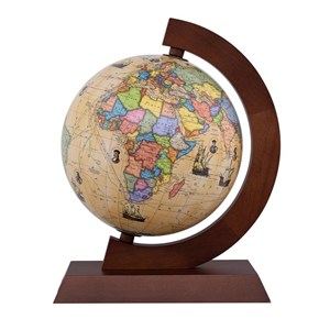 Obrazek Globus trasami odkrywców 25 cm