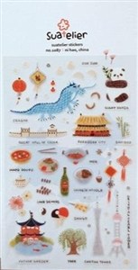 Obrazek Naklejki ozdobne Chiny Suatelier