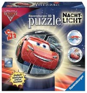 Picture of Puzzle 3D lampka Auta 3 72
