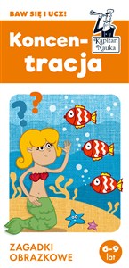 Obrazek Koncentracja Zagadki obrazkowe Kapitan Nauka 6-9 lat