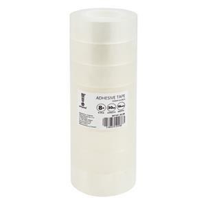Obrazek Taśma klejąca 18mmx30m słupek (8szt) MemoBe