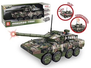 Obrazek Czołgi światło, dźwięk