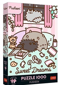 Obrazek Puzzle Premium Plus Quality Pusheen 1000