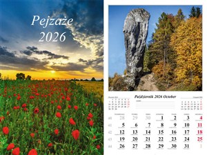Picture of Kalendarz 2026 ścienny 7-k Pejzaże