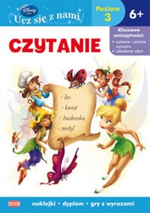 Picture of Disney Ucz się z nami Czytanie Poziom 3 UDB-8 Wróżki 6+