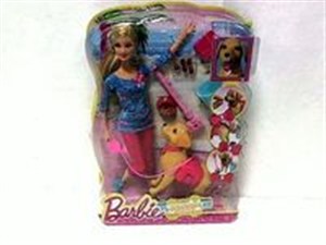 Picture of Barbie z pieskiem