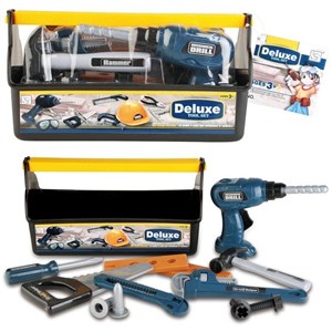Picture of Zestaw narzędzi z wiertarką w skrzynce