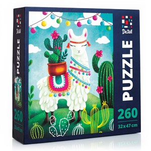 Obrazek Puzzle 260 Lama ślicznotka DT200-02