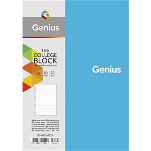 Picture of Kołozeszyt B5/80K kratka Genius 2 ASTRA