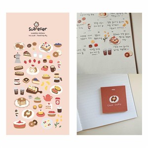 Obrazek Naklejki ozdobne Jedzenie Słodycze #4 Suatelier