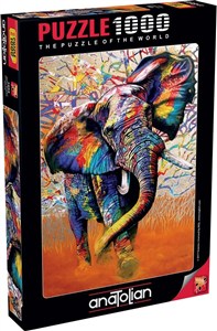 Picture of Puzzle 1000 Afrykańskie kolory
