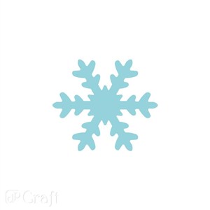 Obrazek Dziurkacz ozdobny do papieru i pianki Śnieżynka 7,6cm
