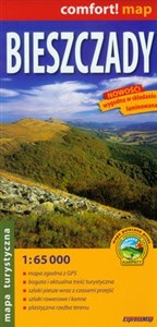 Obrazek Bieszczady mapa turystyczna 1:65 000