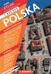 Obrazek Atlas samochodowy Polski 1:300 000