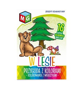 Picture of Przygoda z kolorami W lesie kolorowanka z wierszykami