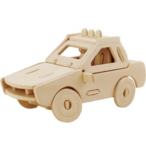 Picture of Puzzle drewniane 3D Radiowóz