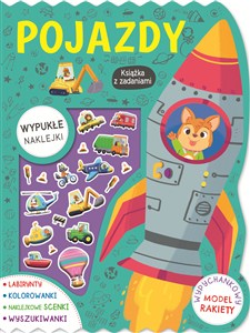 Obrazek Pojazdy Książka z zadaniami
