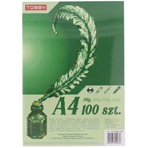 Picture of Papier Brystol A4 100 ark.170g