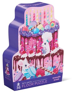 Obrazek Puzzle 36 el. Przyjęcie, Crocodile Creek