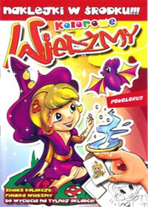 Obrazek Kolorowe wiedźmy + naklejki