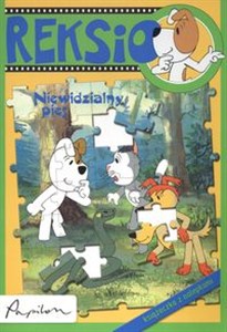 Obrazek Reksio Niewidzialny pies Książeczka z naklejkami