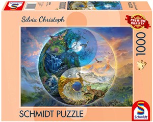 Obrazek Puzzle 1000 PQ Silvia Christoph Wszędzie góry 113657