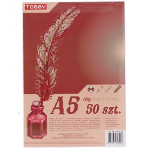 Picture of Papier Brystol A5 50 ark.170g