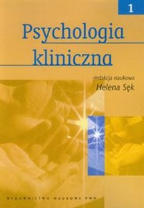 Obrazek Psychologia kliniczna Tom 1