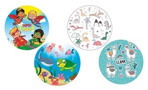 Picture of Piłka gumowa bajkowa MIX