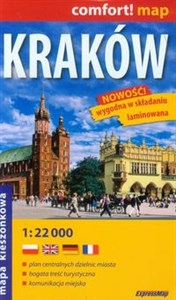 Obrazek Kraków mapa kieszonkowa 1:22 000