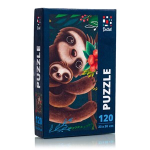 Obrazek Puzzle 120 Słodki Leniwiec DT100-06