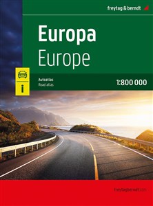 Obrazek Europa Atlas samochodowy 1:800 000