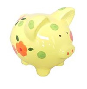 Picture of Skarbonka ceramiczna Świnka XL mix