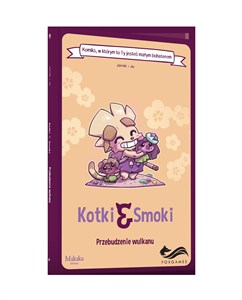 Obrazek Komiks paragrafowy Kotki i smoki Przebudzenie wulkanu