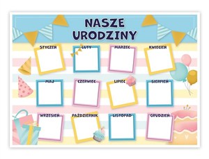 Picture of Kalendarz urodzinowy