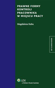 Picture of Prawne formy kontroli pracownika w miejscu pracy