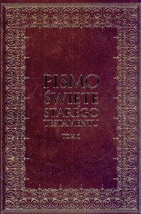 Obrazek Pismo Święte Starego Testamentu Tom 1-2 duże litery. Pakiet