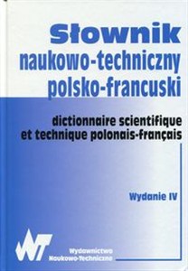 Obrazek Słownik naukowo techniczny polsko francuski