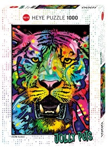 Obrazek Puzzle 1000 Dziki tygrys