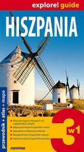 Obrazek Hiszpania 3w1 Przewodnik + atlas + mapa