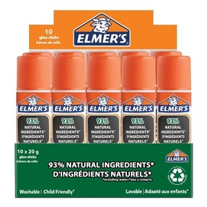 Obrazek Klej szkolny w sztyfcie 20g (10szt)